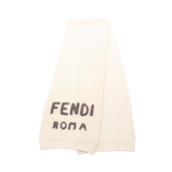 Fendi Wool White Scarves